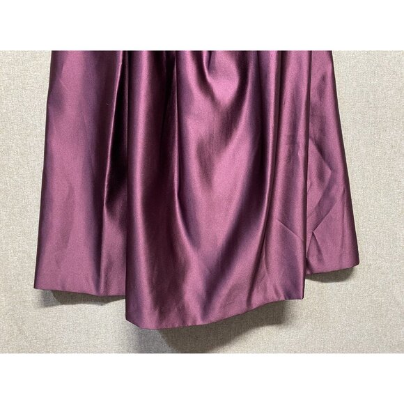 Bill Levkoff Womens Crisscross Flowy Short Formal Dress Size 8 Purple - Picture 9 of 9